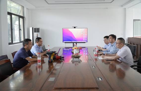 PRIMO普锐马液压扳手接待大丰工业区仇书记一行