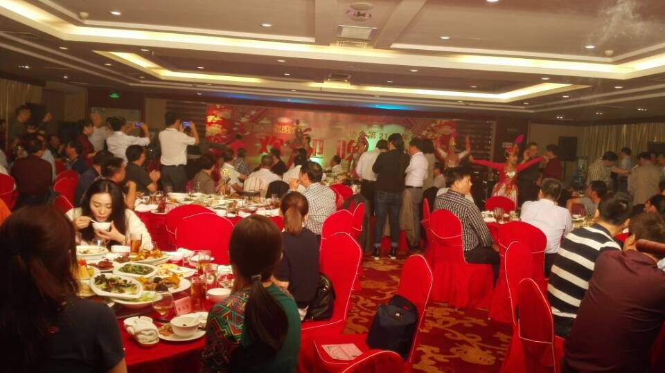 石油石化建安检维修协会第21届年会之欢迎晚宴 上海舜诺机械有限公司
